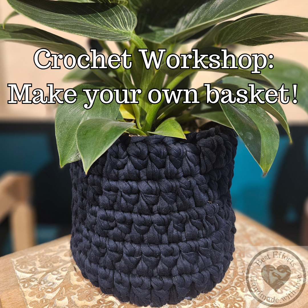 Crochet your own basket Workshop! 16th April 2024